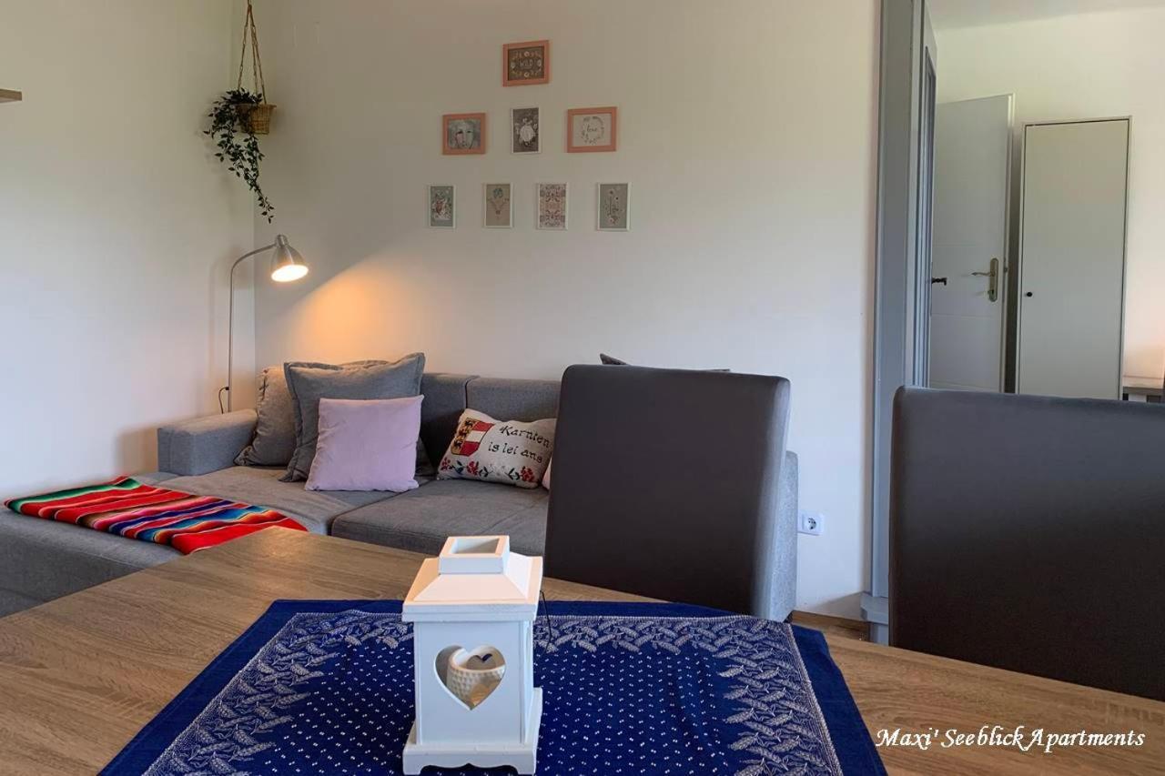 Maxi'Seeblick Apartments Seeboden Bagian luar foto