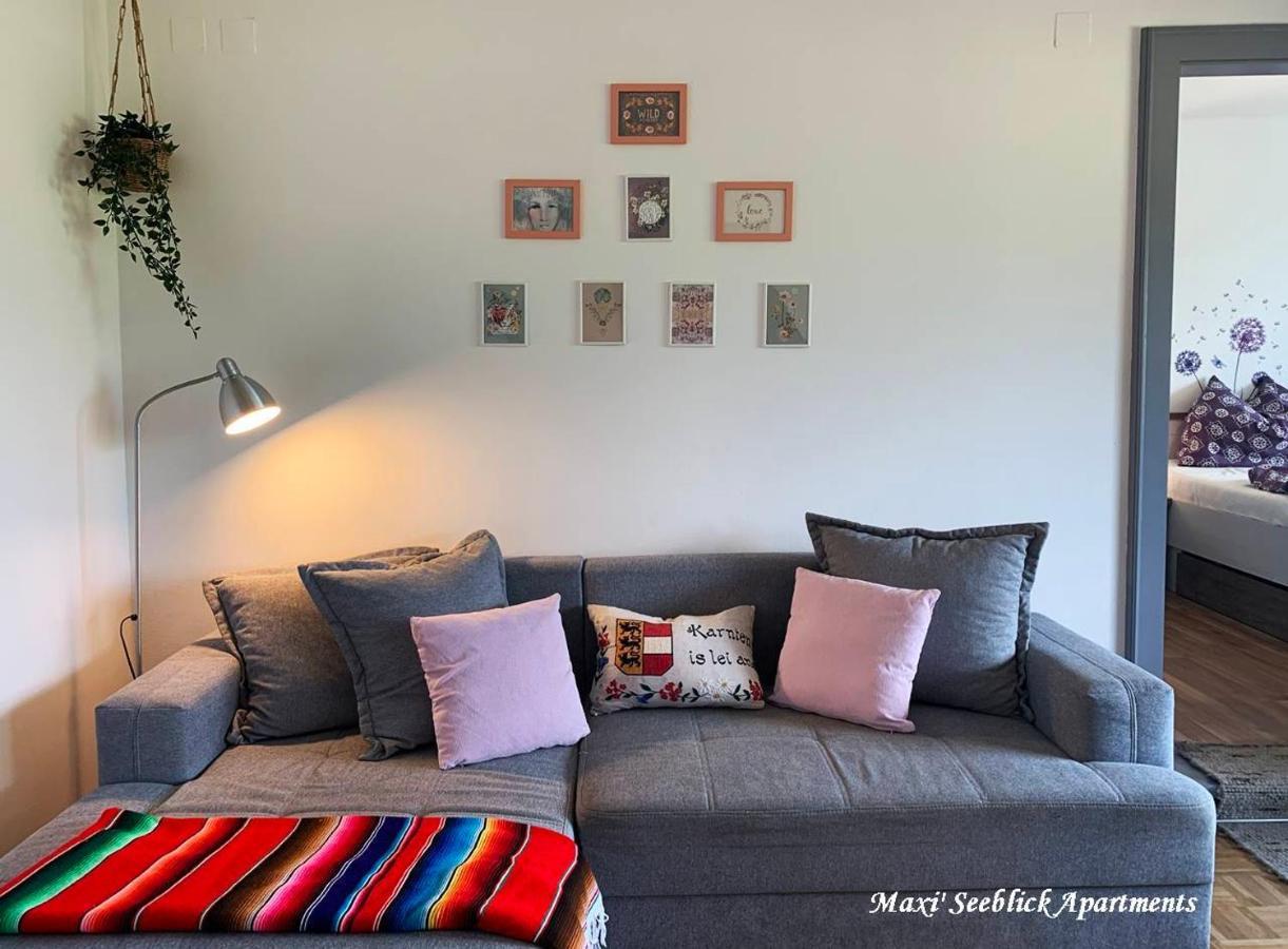 Maxi'Seeblick Apartments Seeboden Bagian luar foto
